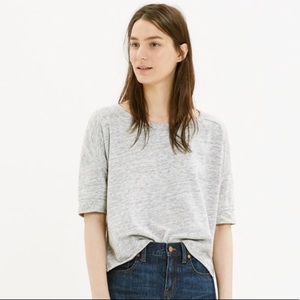 Short sleeve crop tee